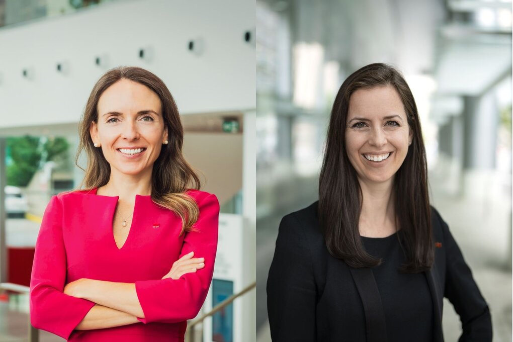 Marie-Soleil Lemieux and Melinda Olliver leaders at National Bank